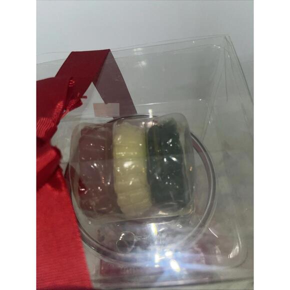 Vtg Yankee Candle Christmas Warmer + Tarts Evergreen Garland Santa’s Cookies - Picture 4 of 5